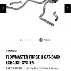 Toyota Tundra 09-21 Flow master Cat Back Kit