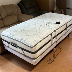 Serta Adjustable Twin Bed