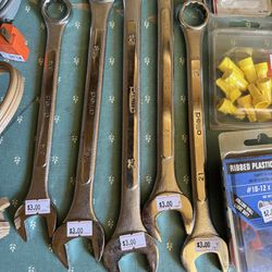 Wrenches All 5 One Price Great Condition 