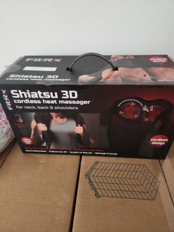 FitRx Shiatsu 3D Cordless Heat Massager