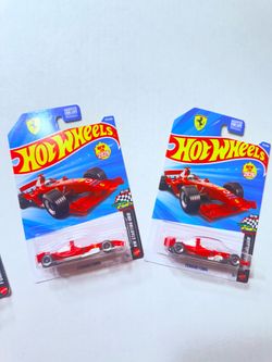Ferrari F2004, hot wheels $10 each