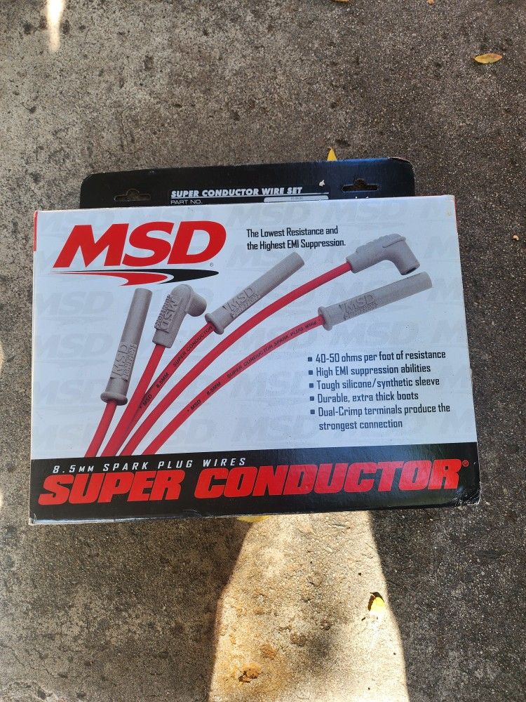 MSD SPARK PLUG WIRES (CORVETTE)