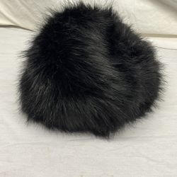 Beu accents Faux Fur Hat
