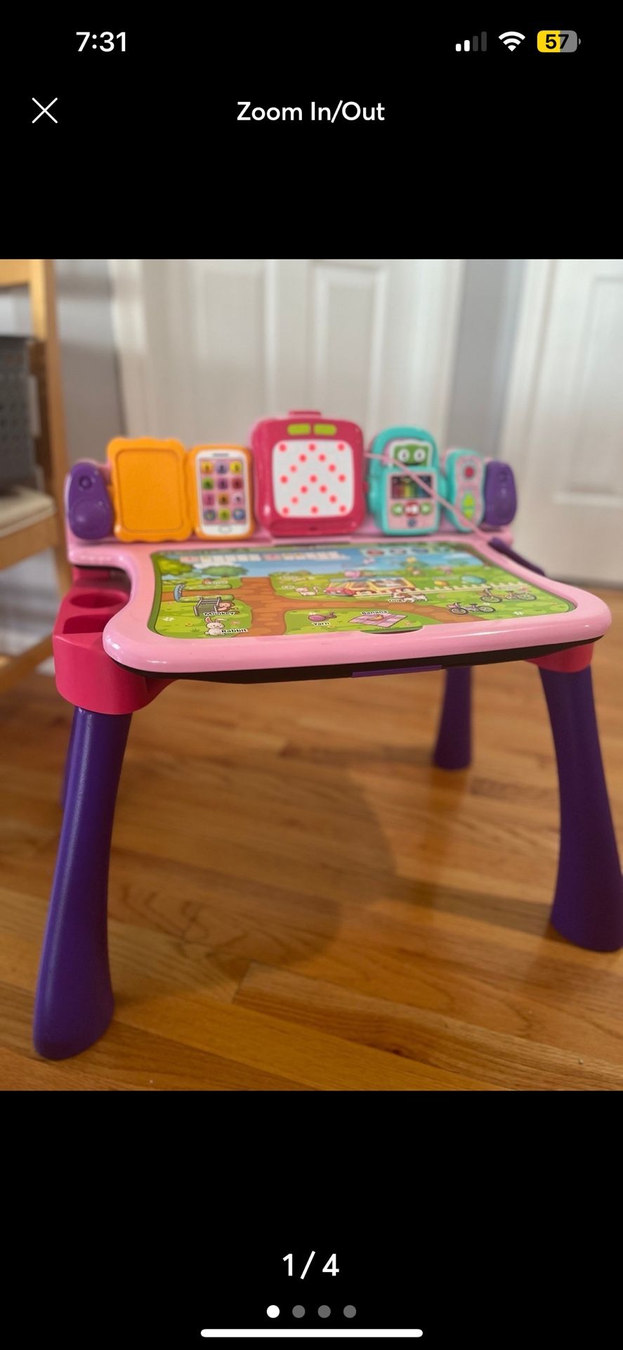 Activity Desk With Expansion Pack