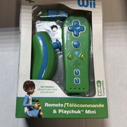 Nintendo Wii I•Con Remote And Playchuk Mini Kid Friendly 
