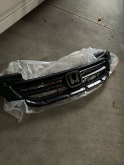 Top front bumper grill for Honda accord