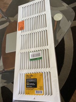Everbilt 24in x 8in Air Return