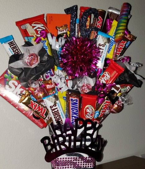 Sweet 16 Candy Bouquet