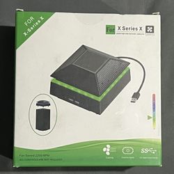 Cooling System Top Fan with RGB Light for Xbox Series X (New)
