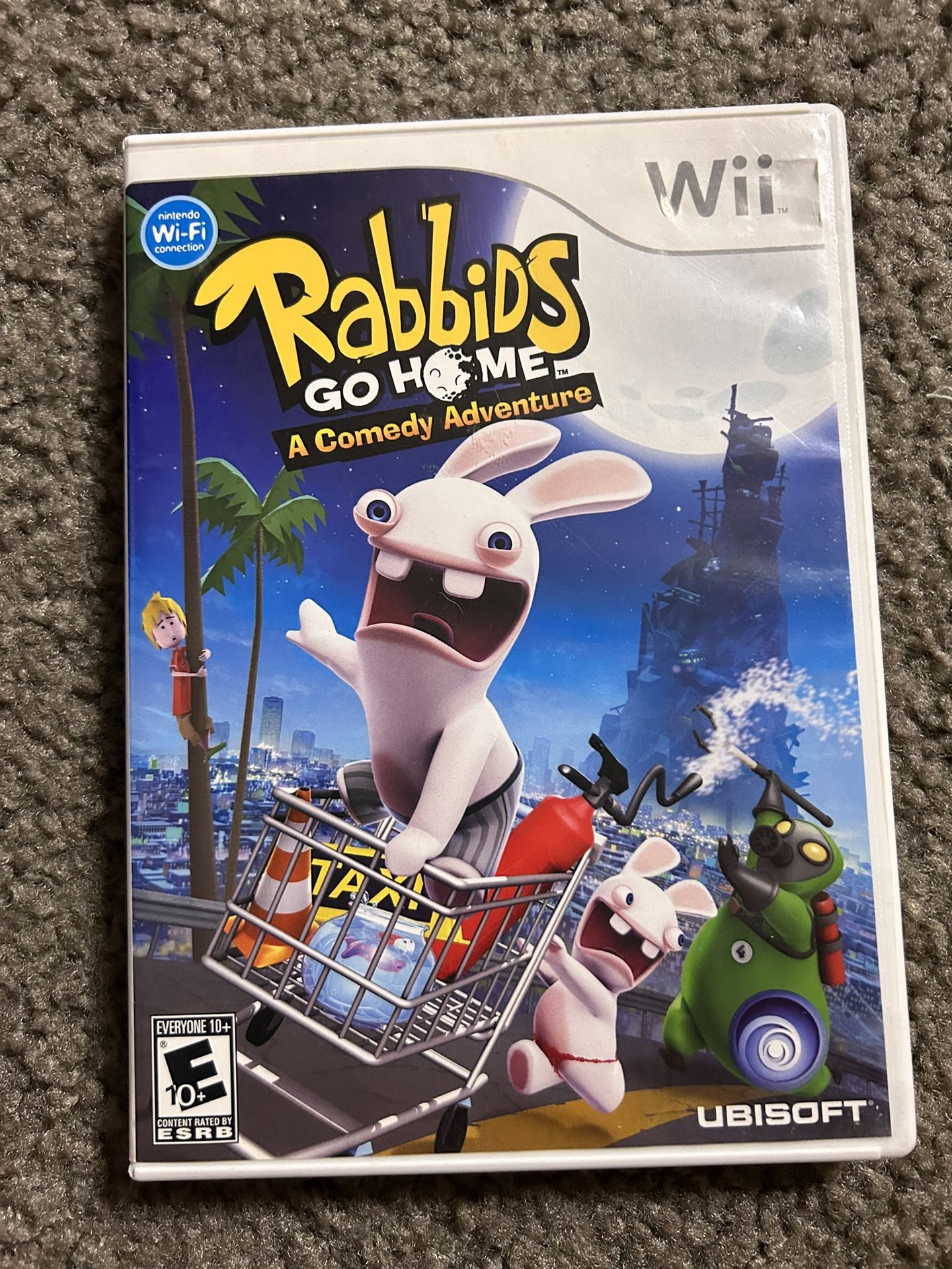 Rabbids Go Home Wii Video Game 