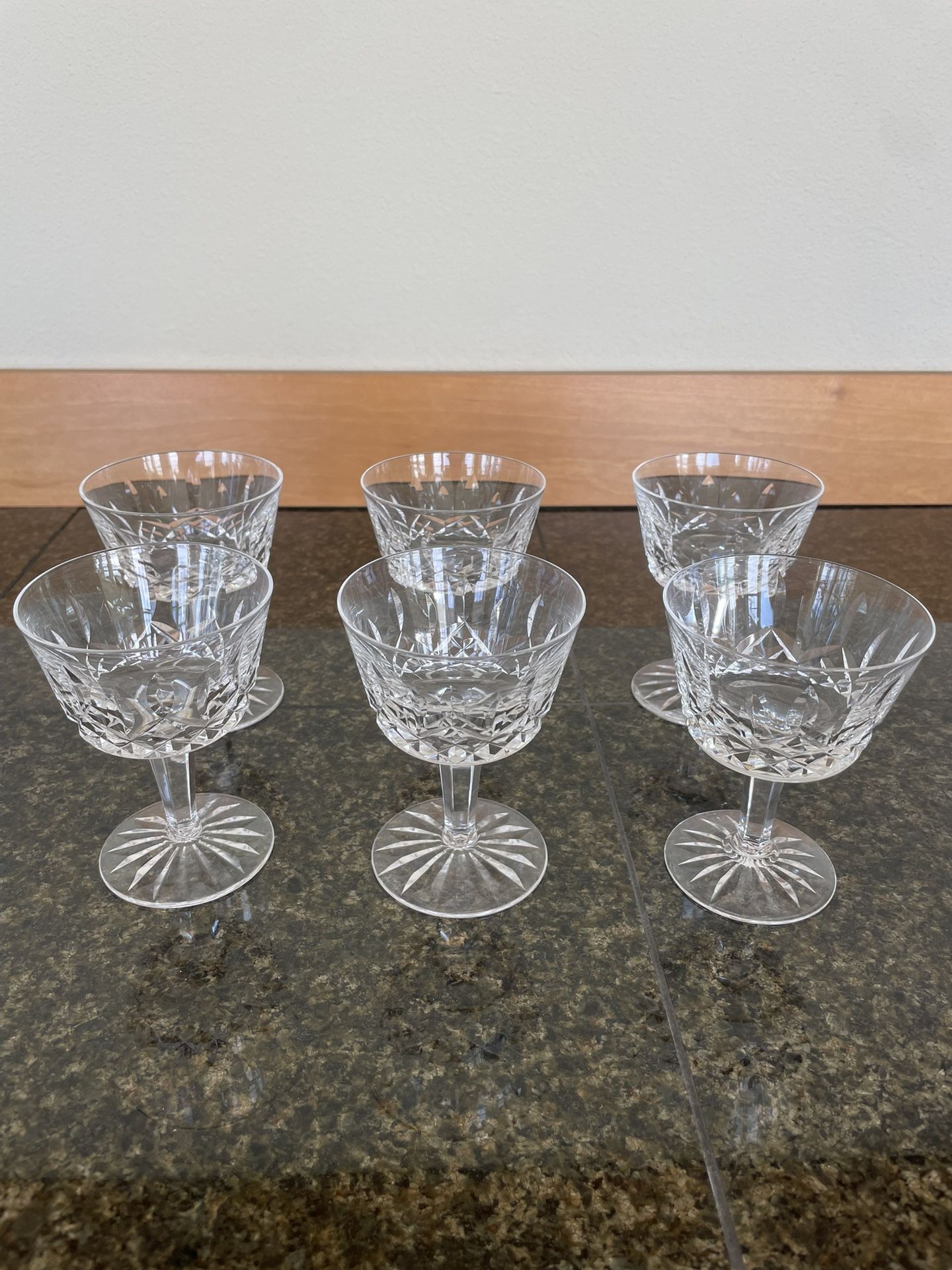 Vintage Waterford Crystal Cocktail Glasses
