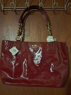 Coach Patent Leather tote