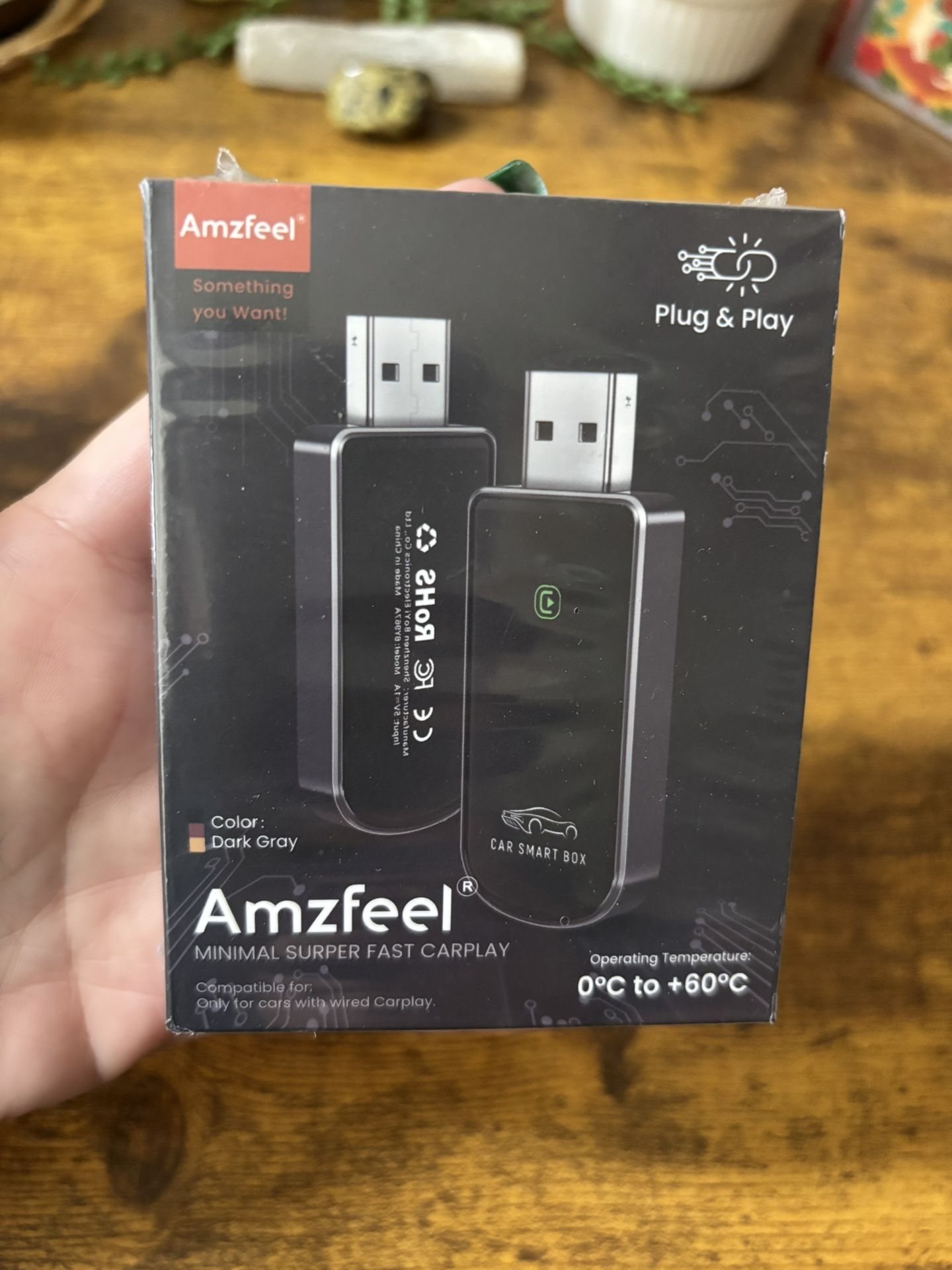 brand New Wireless Carplay Adapter, Still Sealed In Box.