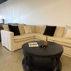 Pottery Barn Style Cloud Modular Sofa Couch Sectional L Shaped Chaise for Living Room-FREE Delivery