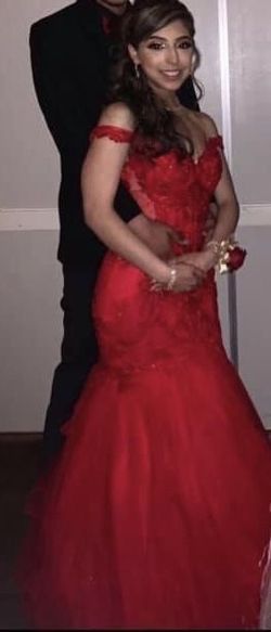 Prom Dresses Red & Lilac