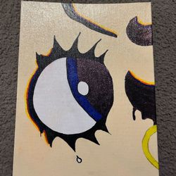 Customized Betty Boop Eye Canvas Painting