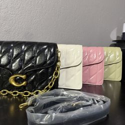 Bolso Tipo Charol Piel