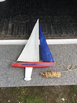 Toy sailboat