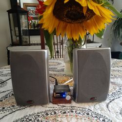 Polk Audio Speakers With New BT Amplifier 