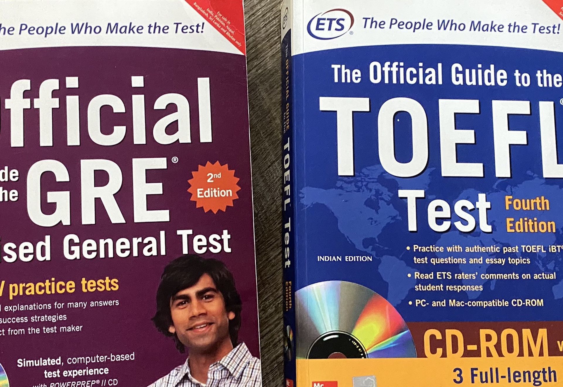 ETS GRE And TOEFL Prep Books