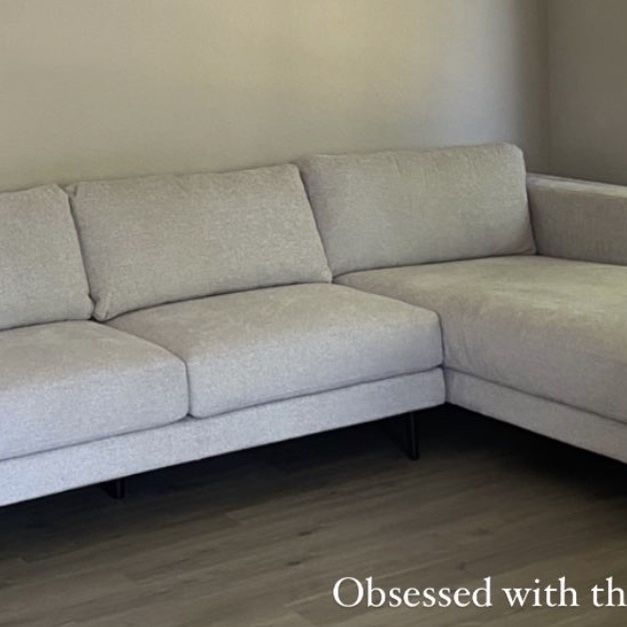 Living Spaces Sectional Sofa