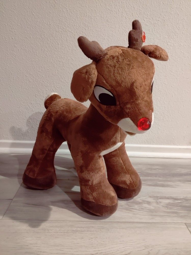 Rudolph With Blinking Nose