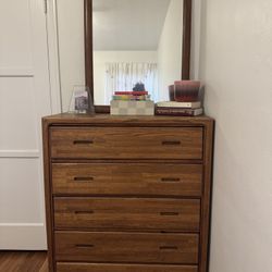 Vintage Solid Wood Dresser