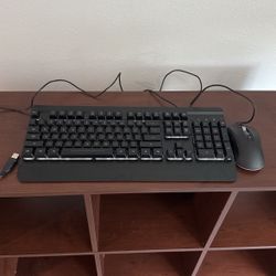 Gaming Keyboard And Mouse 