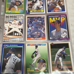 Orel Hershiser Los Angeles Dodgers $3 Each