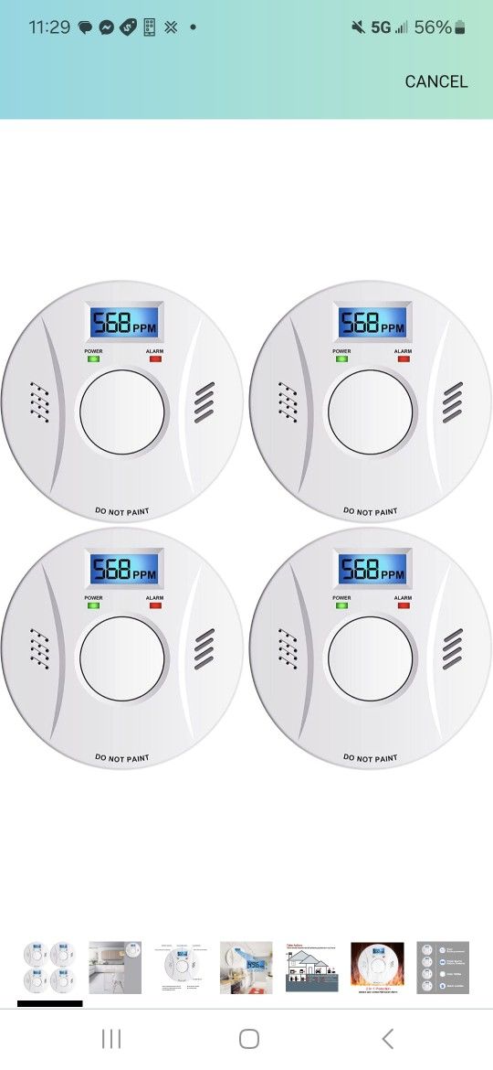 Smoke/ Carbon Monoxide Alram