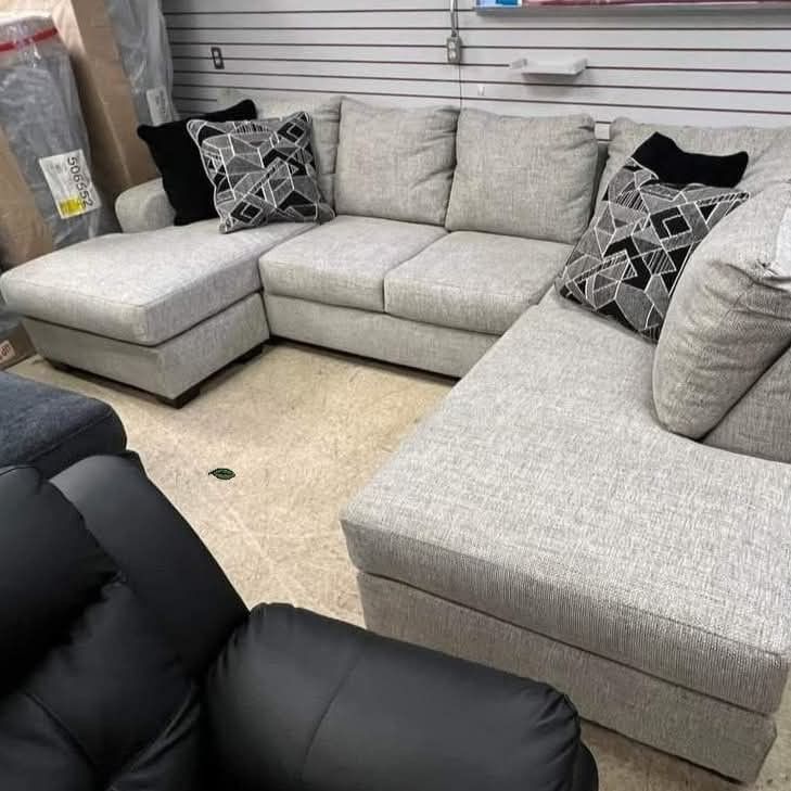 Gray Double Chaise Sectional,All Products : American Fashion Style Bags On Sale