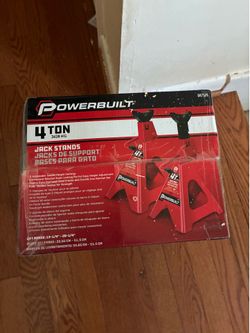New Jack stands 4tons