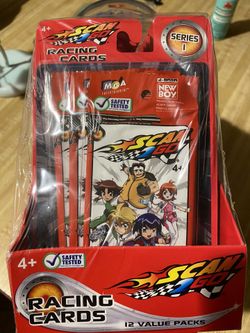 RACING CARDS 12 value pack