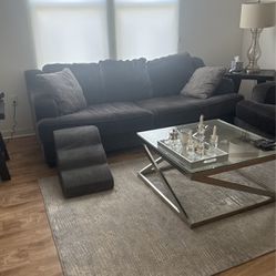 Living Room Set Couch And Dining Table And Coffee Table