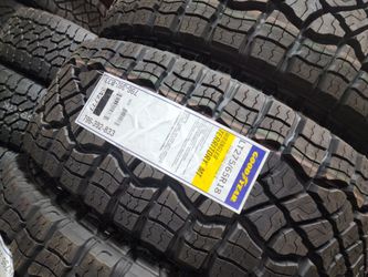 New 275 65 18 tires goodyear wrangler all territory Toyota Chevy gmc Ford Ram land rover