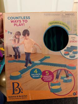 Sensory balance beams for kids
