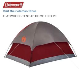 camping tent, new, 4 people