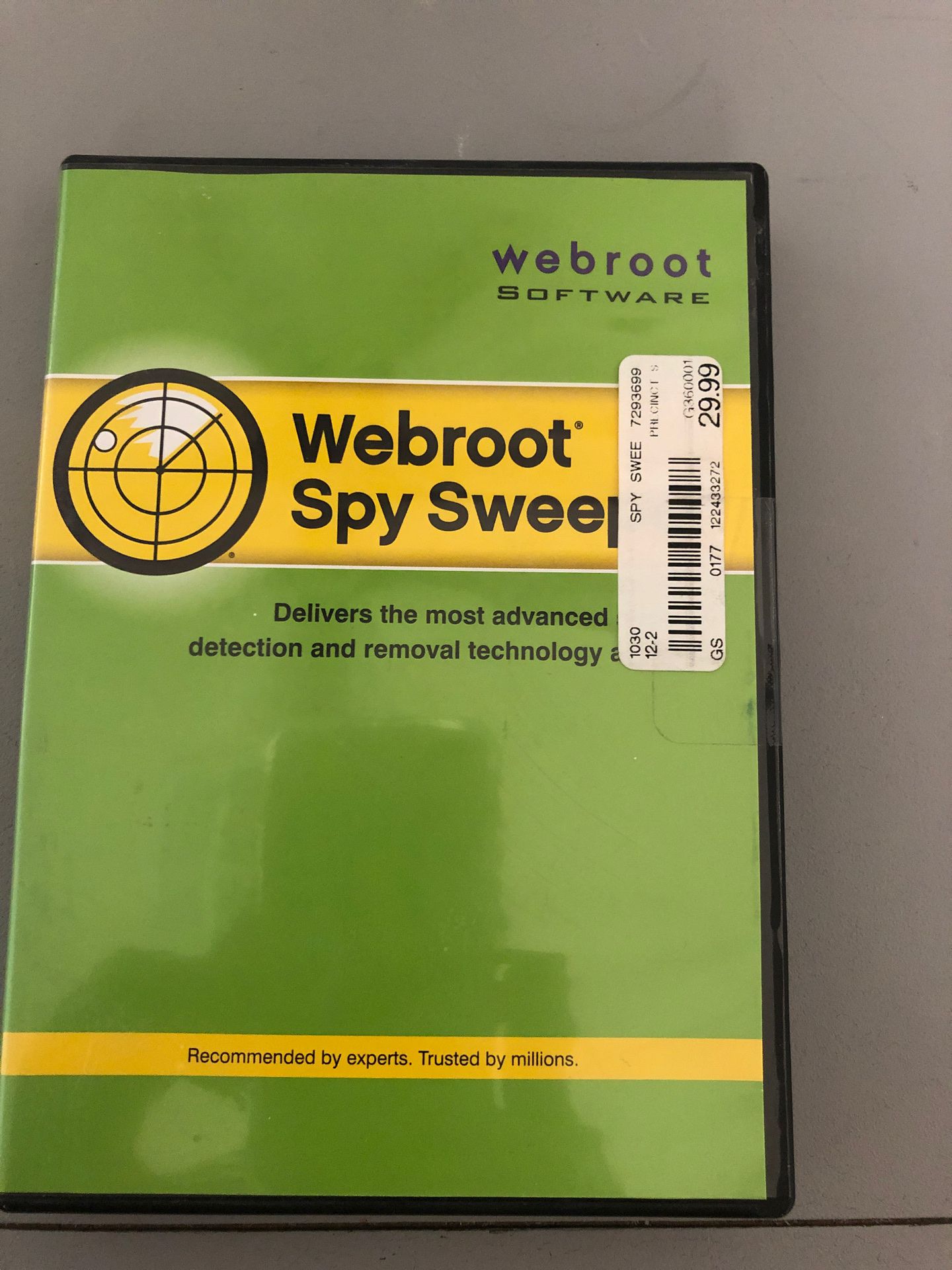 Webroot software