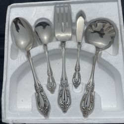 5 Piece Stainless Serving Set