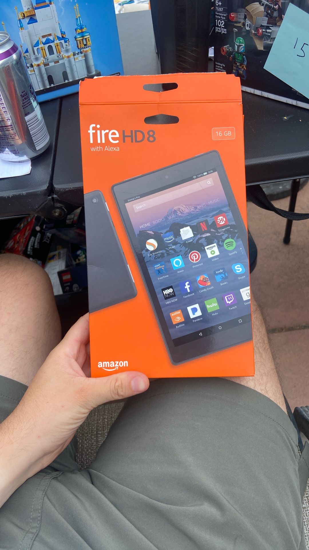 Amazon fire HD eight tablet
