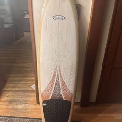 Rockin Fig 6’8 Fish Surfboard Funboard
