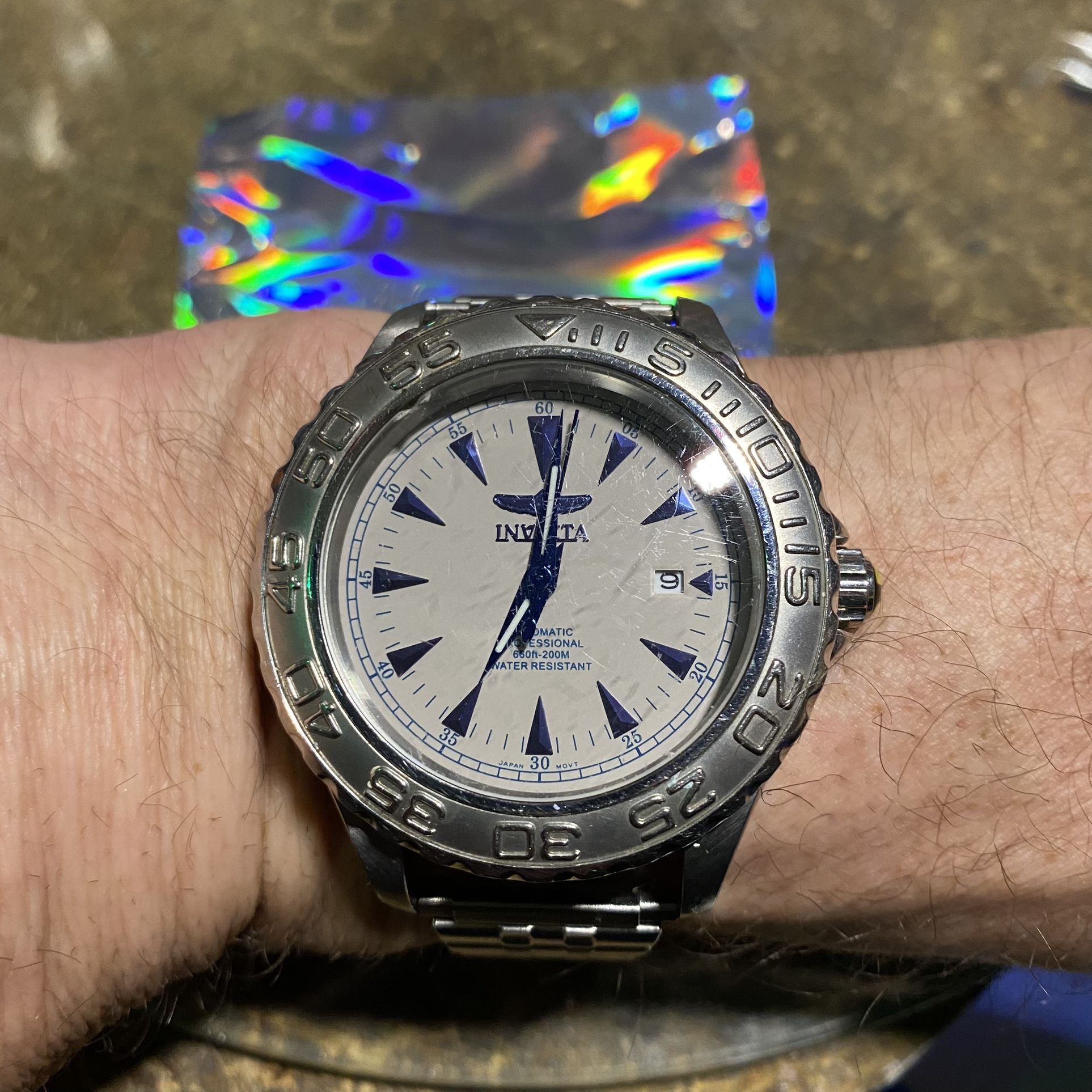 Invicta Divers Self Winding Watch And Free Anilog Watch Jewelry & Accessories