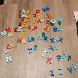 A Lot Of Alphabet Magnets 