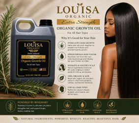 Louisa organic growth oil 32 oz