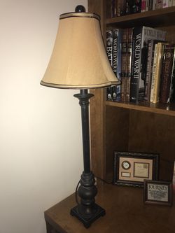 Tall table/desk lamp $5