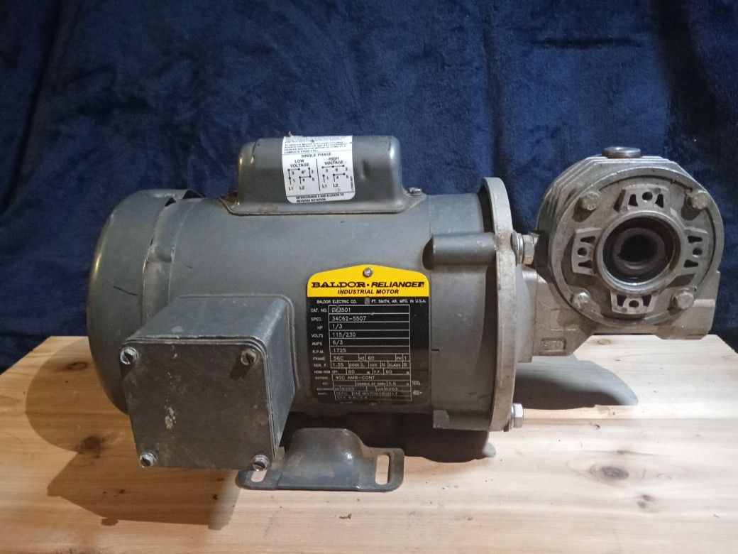BALDOR RELIANCE CL3501 INDUSTRIAL MOTOR