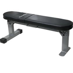 POWERBLOCK Travel Bench, Workout Gym Bench, Folds Up for Easy Storage, Innovativ