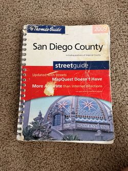 Thomas Guide 2009 SD County