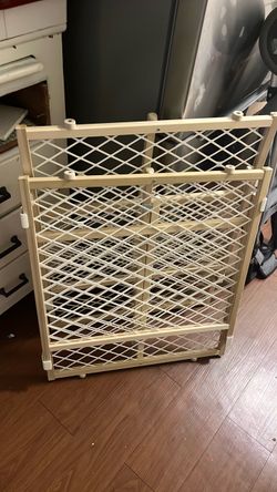 TWO White Plastic Baby Safety Gate