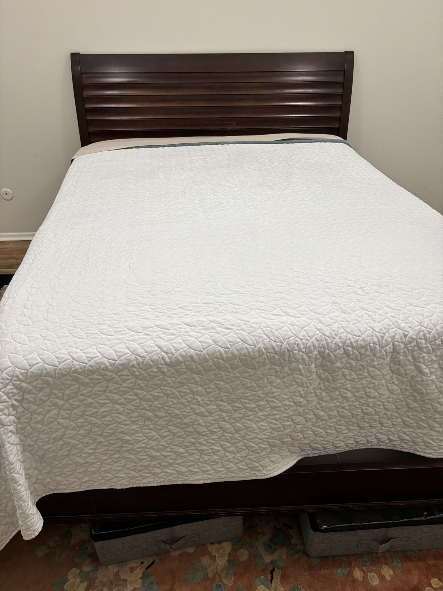 Queen Wood Bed Frame